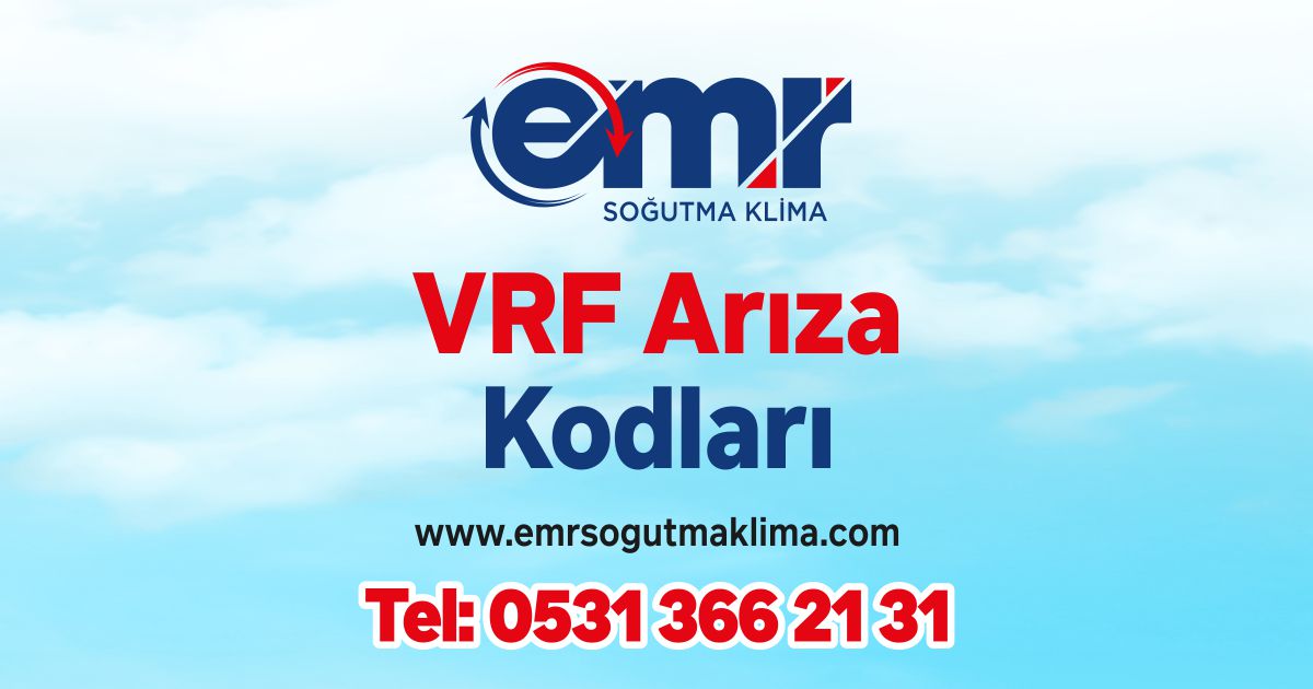 Vrf Arıza Kodları